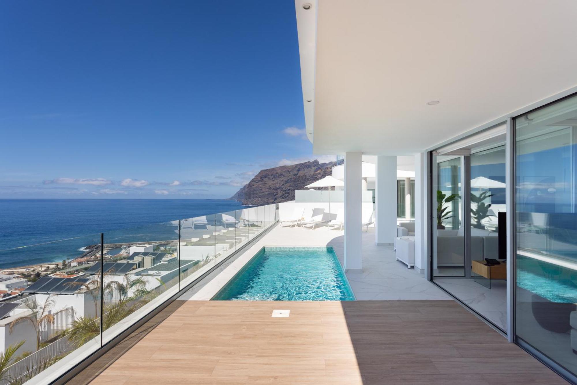 Crystal I Luxury Apartments By Enjoyahome Acantilado de los Gigantes Eksteriør bilde