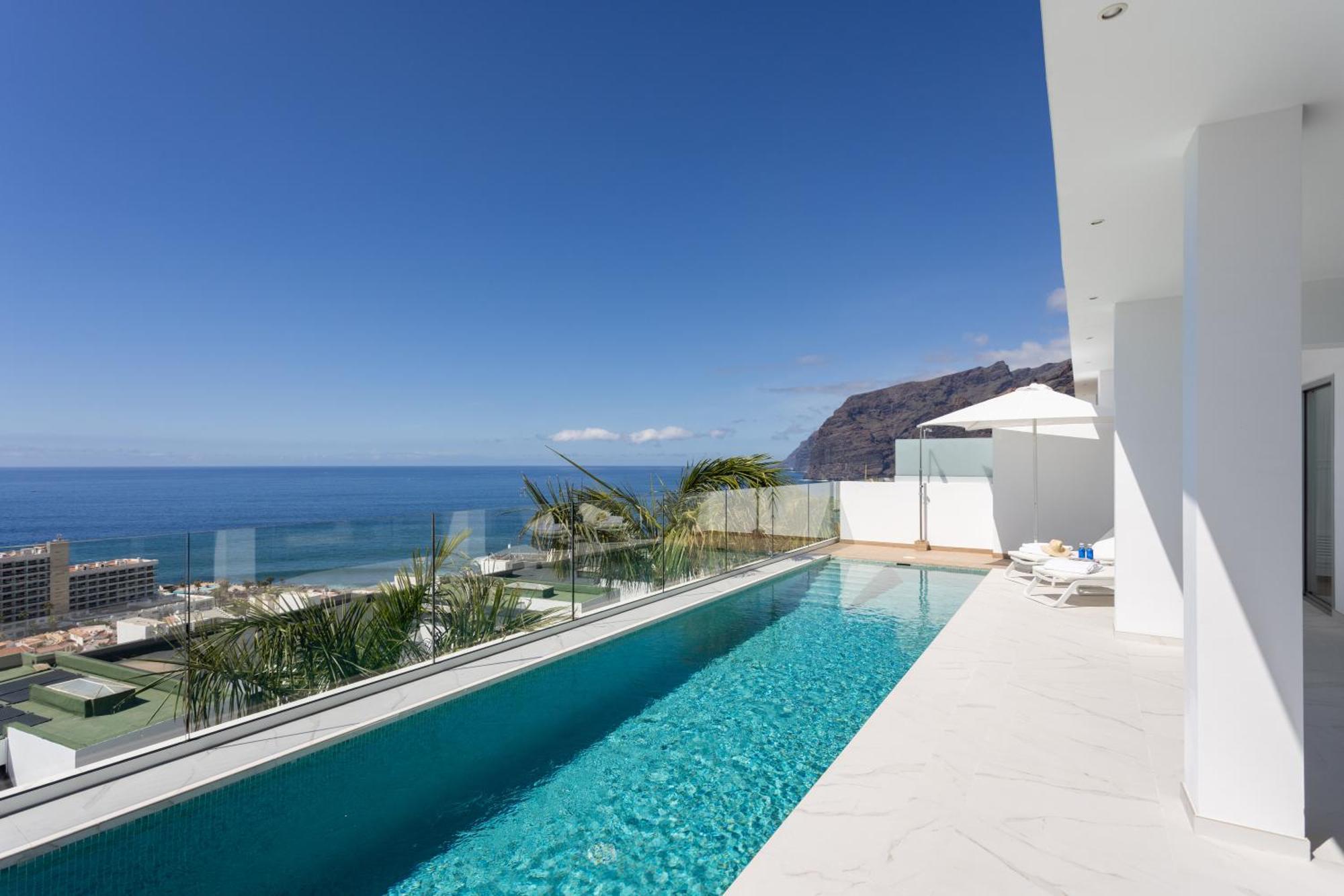 Crystal I Luxury Apartments By Enjoyahome Acantilado de los Gigantes Eksteriør bilde