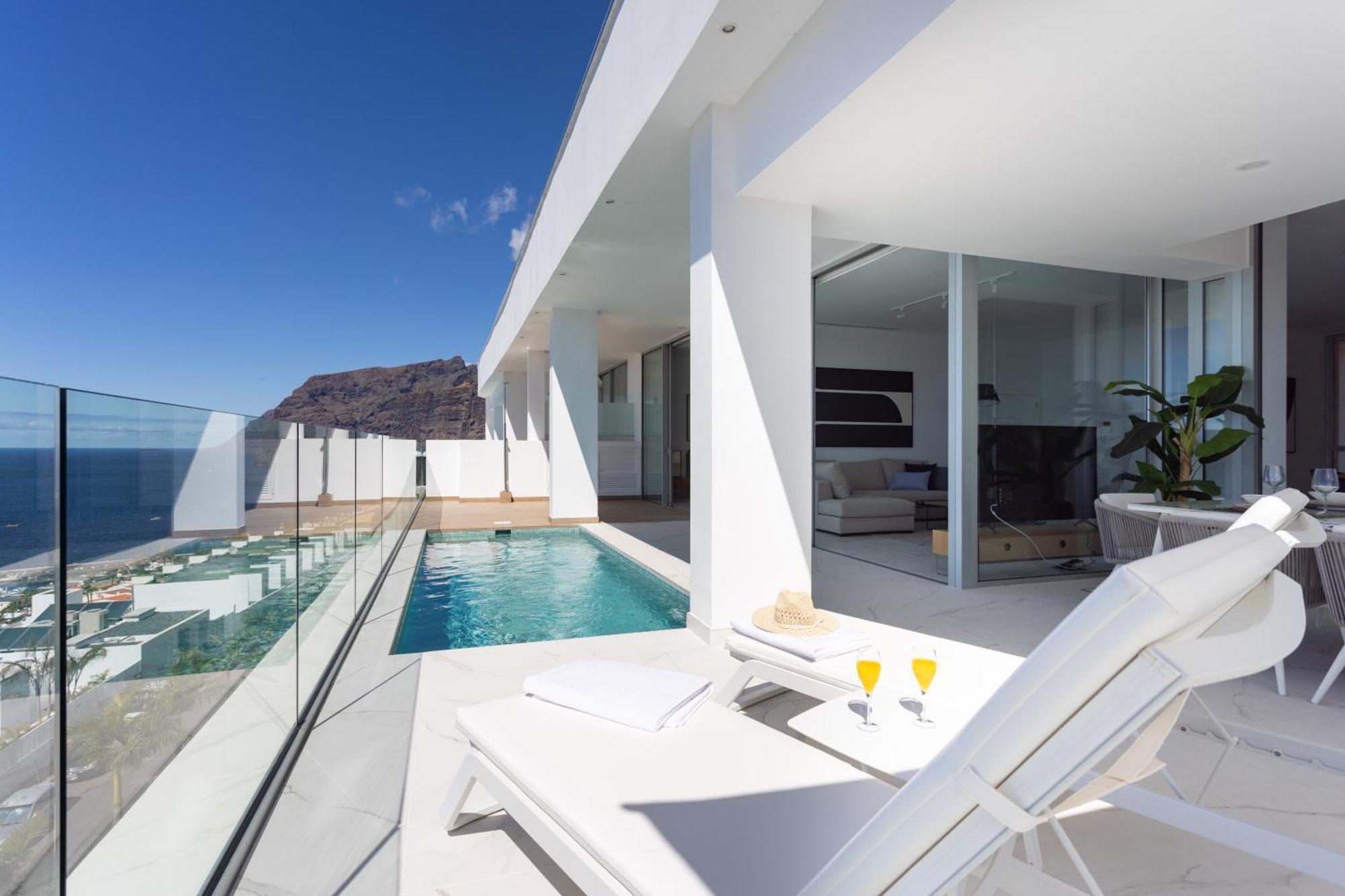 Crystal I Luxury Apartments By Enjoyahome Acantilado de los Gigantes Eksteriør bilde
