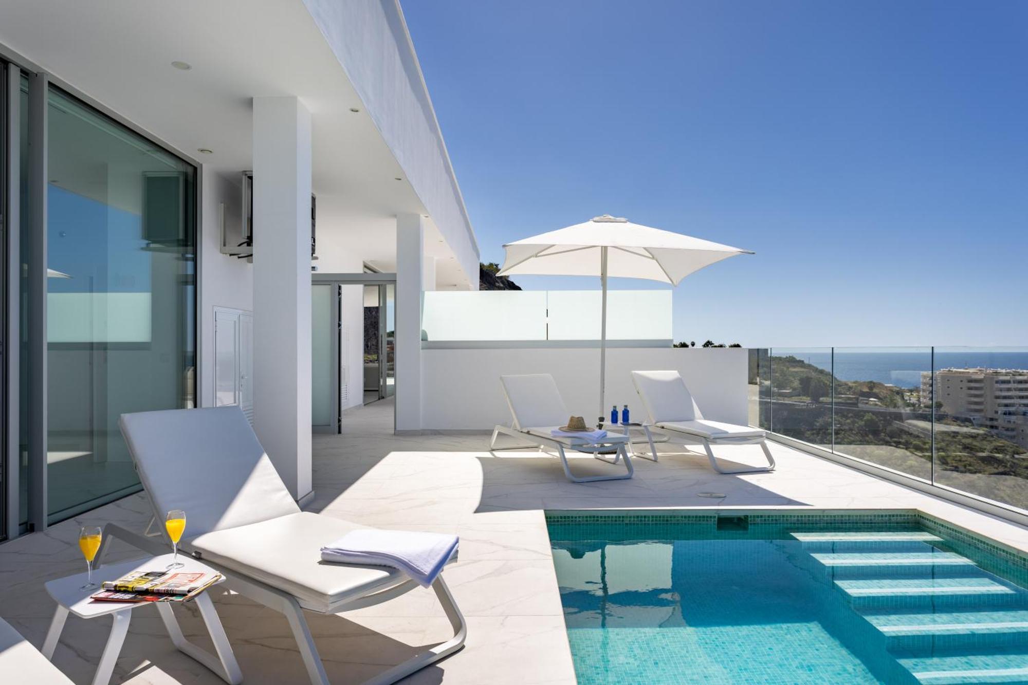 Crystal I Luxury Apartments By Enjoyahome Acantilado de los Gigantes Eksteriør bilde