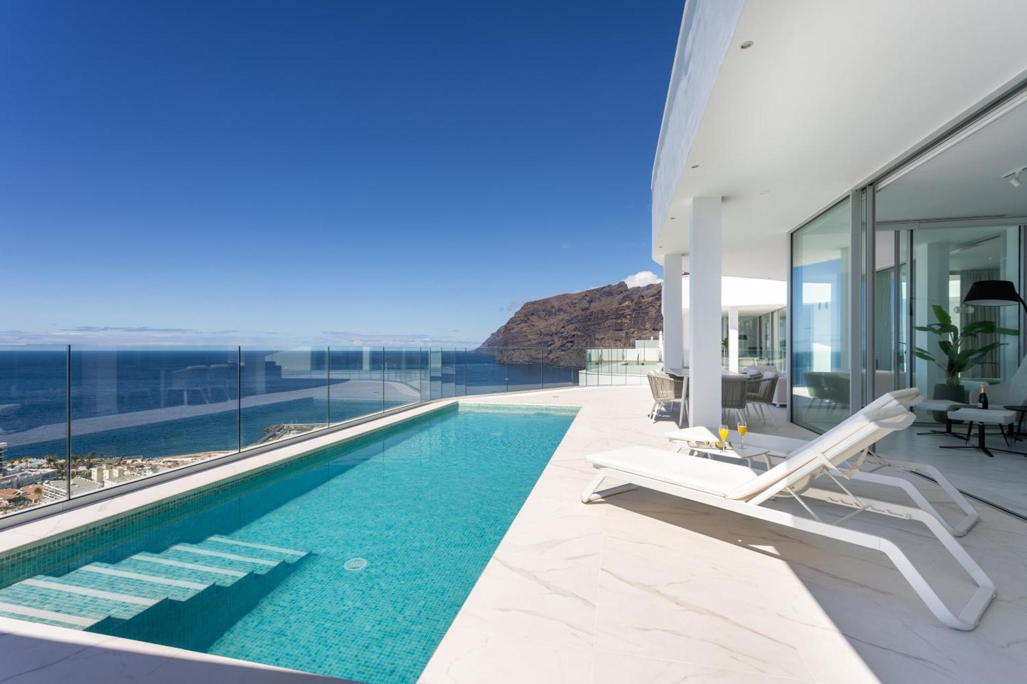 Crystal I Luxury Apartments By Enjoyahome Acantilado de los Gigantes Eksteriør bilde