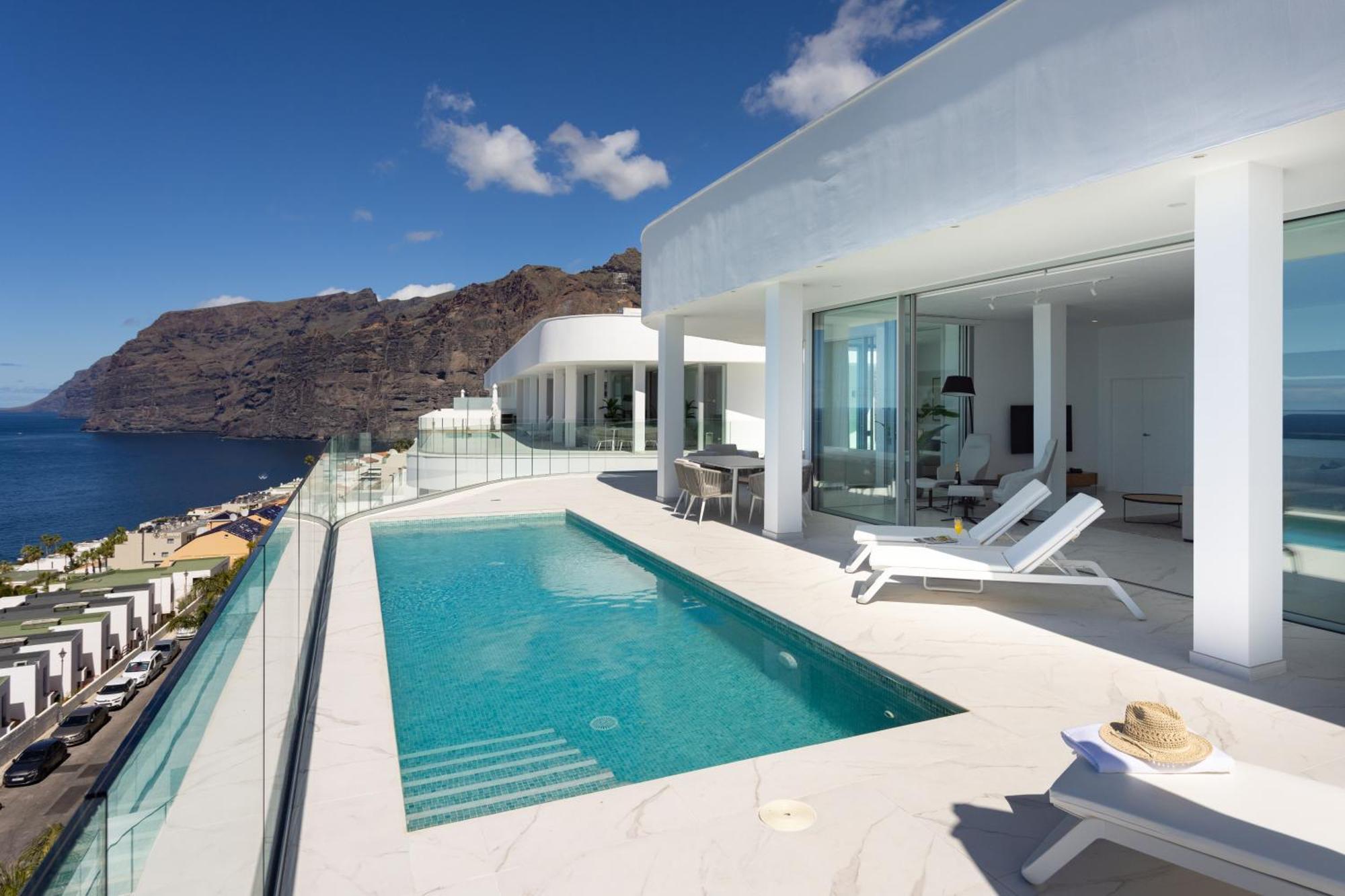 Crystal I Luxury Apartments By Enjoyahome Acantilado de los Gigantes Eksteriør bilde