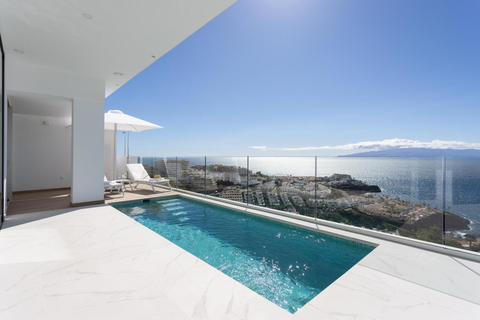 Crystal I Luxury Apartments By Enjoyahome Acantilado de los Gigantes Eksteriør bilde