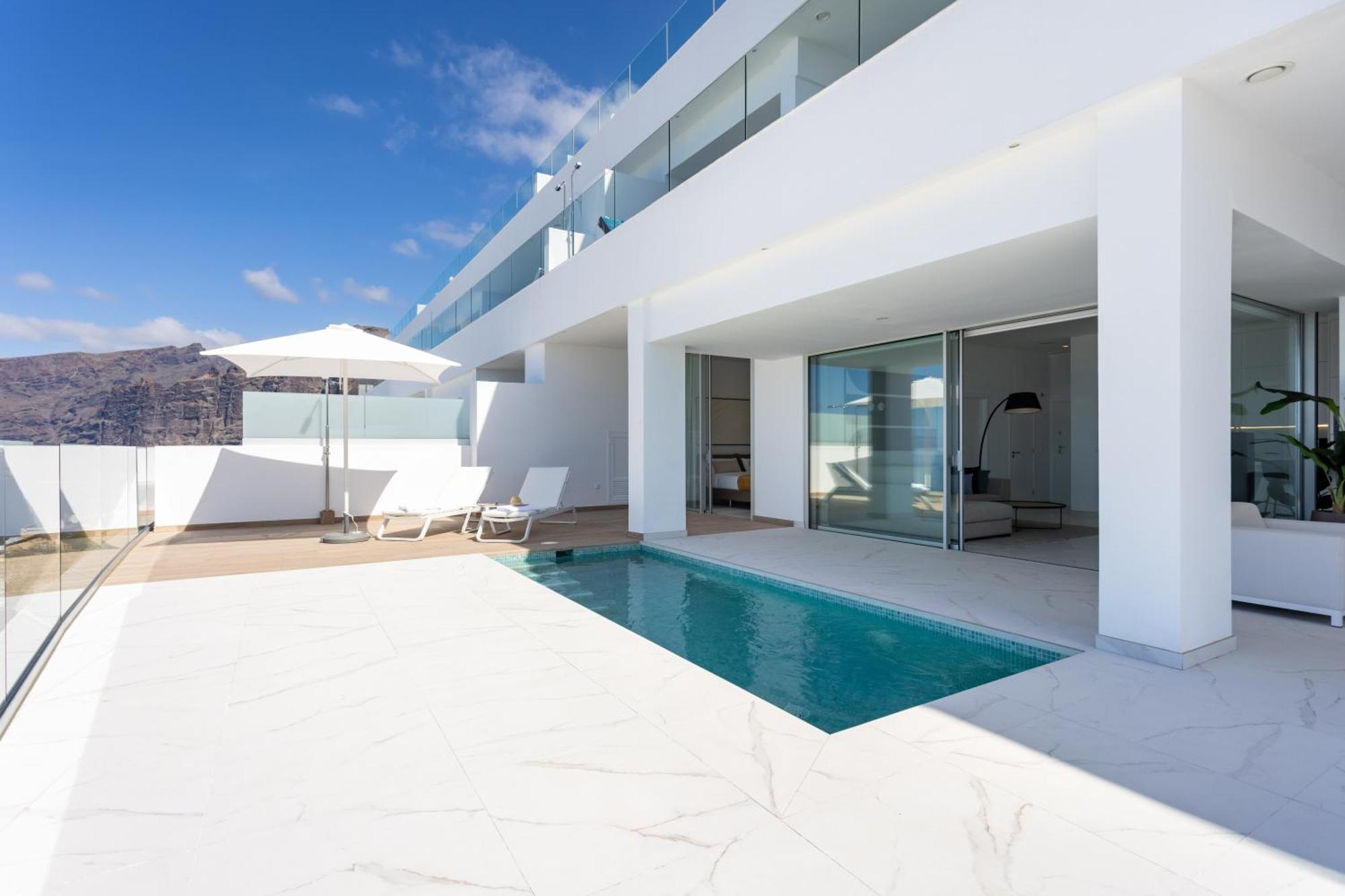 Crystal I Luxury Apartments By Enjoyahome Acantilado de los Gigantes Eksteriør bilde