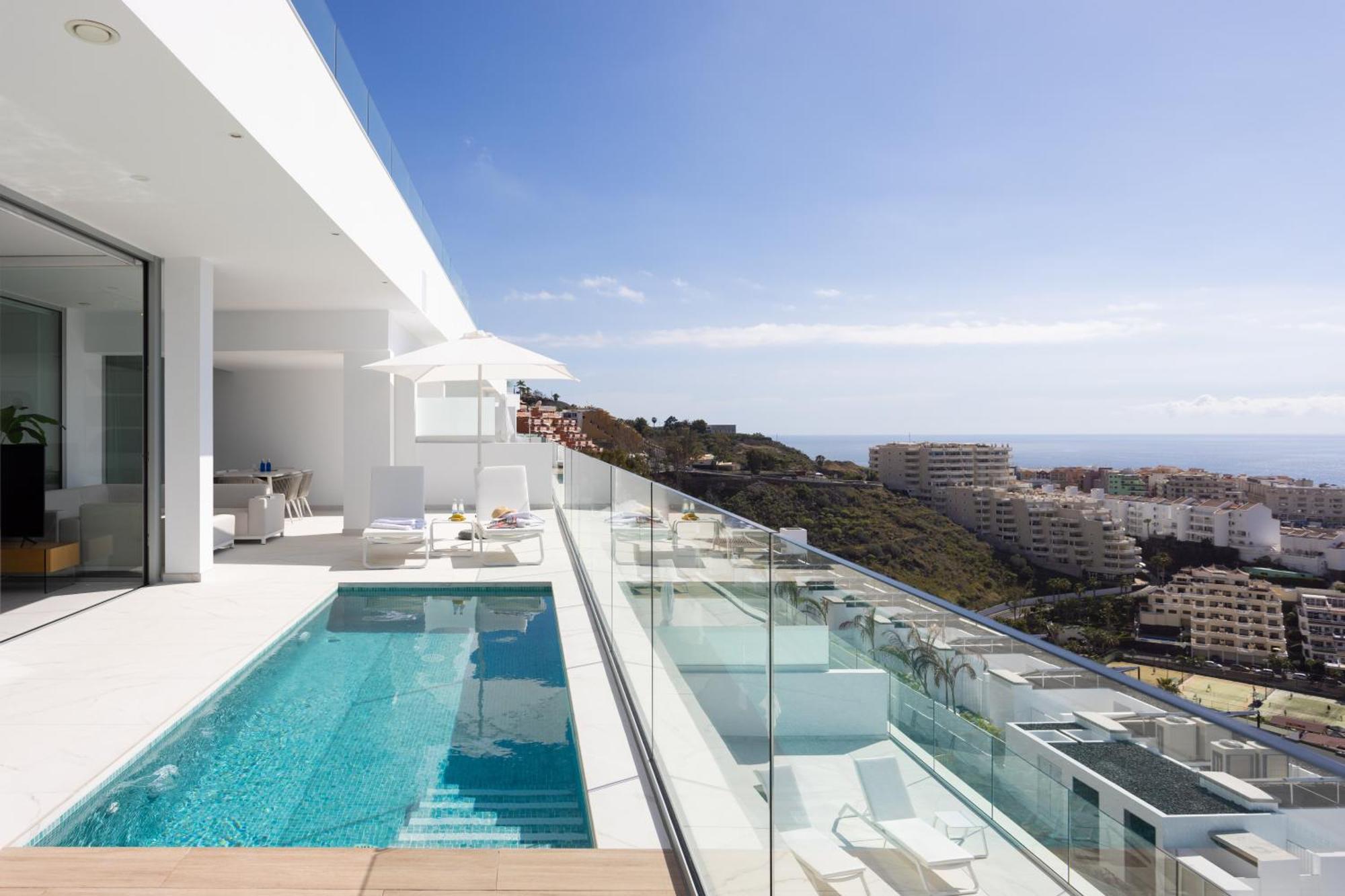 Crystal I Luxury Apartments By Enjoyahome Acantilado de los Gigantes Eksteriør bilde